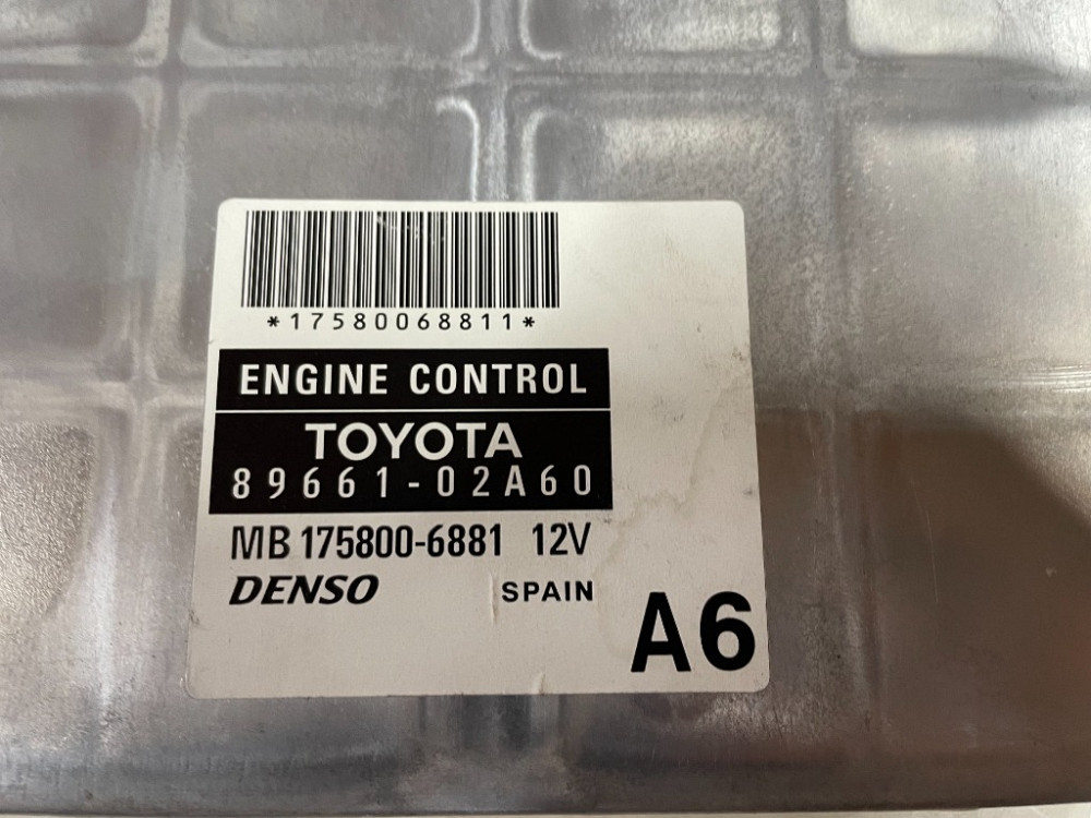 Блок керування двигуном Toyota Corolla 2.0 D4-D 2000-2007 (89661-02A60) Ковель - фото 3