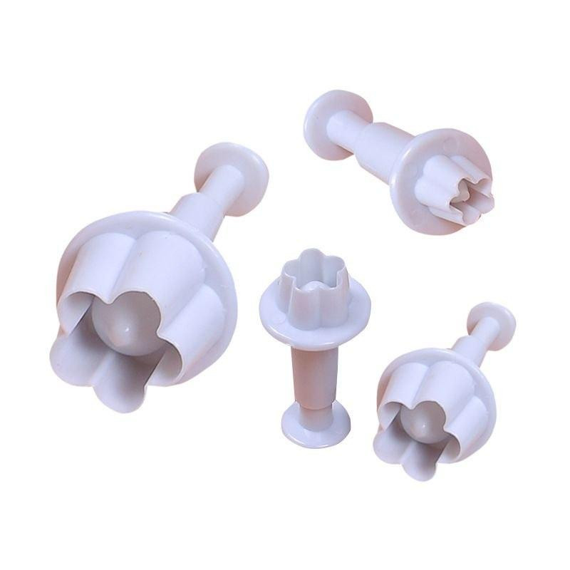 Плунжери кондитерскі Квіти 4 штуки білий Київ - фото 9