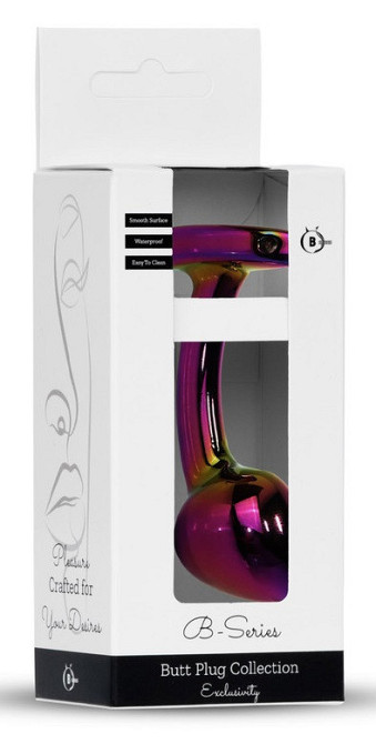 Плаг Plug-Jewellery Multicolour Curved, размер M Sex Aura Киев - изображение 7