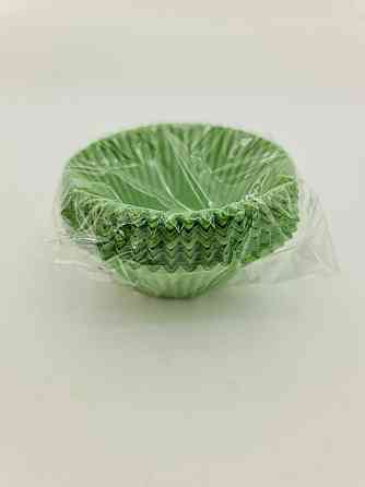 Тартолетка для чізкейк "Кругла зелена"D55 H42,5 (100шт)/140/ (1 уп.) Харків