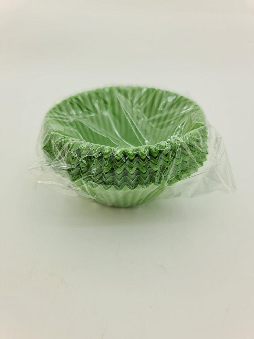 Тартолетка для чізкейк "Кругла зелена"D55 H42,5 (100шт)/140/ (1 уп.) Харків - фото 3