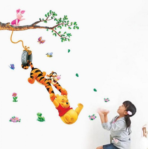 Вінілова наклейка "Вінні Пух" - 33*60см Київ - фото 1