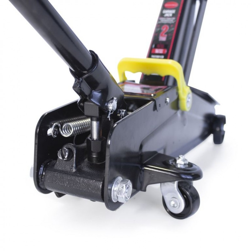 Домкрат 2т (135-385мм) підкатний гідравлічний з гумовою накладкою Одеса - фото 4