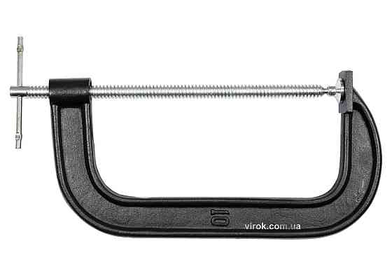 Струбцина з гвинтовим затиском "G" подібна VOREL; l= 250 мм [6] Одеса