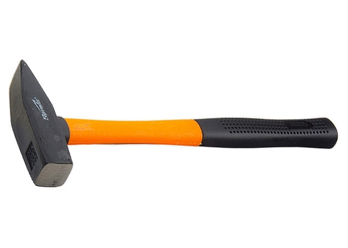 Молоток слесарный, 300 г, фибергласовая обрезиненная рукоятка SPARTA Полтава - изображение 1