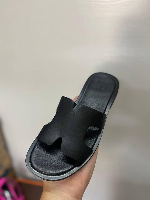 Mermaid Шльопанці жіночі Mermaid 902/2 чорні (літо, шкіра натуральна) (5554) Коломия - фото 2