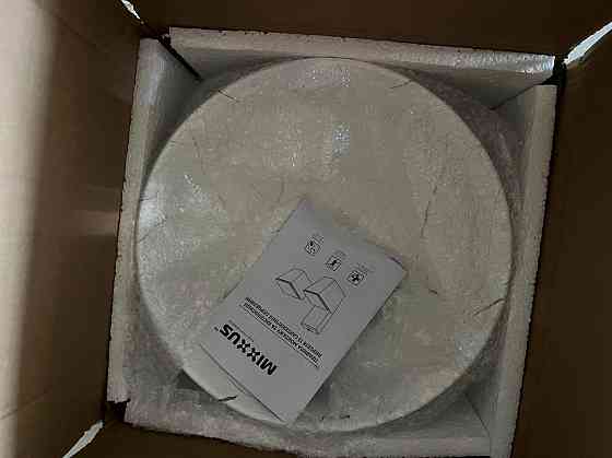 Раковина накладна Mixxus Premium WAVE-0102 MARBLE 370х370х130mm   ( MP6528 ) 31397 Харьков