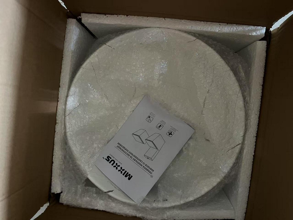 Раковина накладна Mixxus Premium WAVE-0102 MARBLE 370х370х130mm   ( MP6528 ) 31397 Харьков - изображение 3
