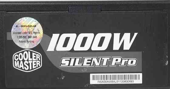 Блок живлення COOLER MASTER SILENT PRO M1000 1000W RS-A00-AMBA-J3 Харків