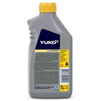 Трансмиссионное масло Yuko TRANS 80W-90 GL-4 1л (4820070244458) Винница