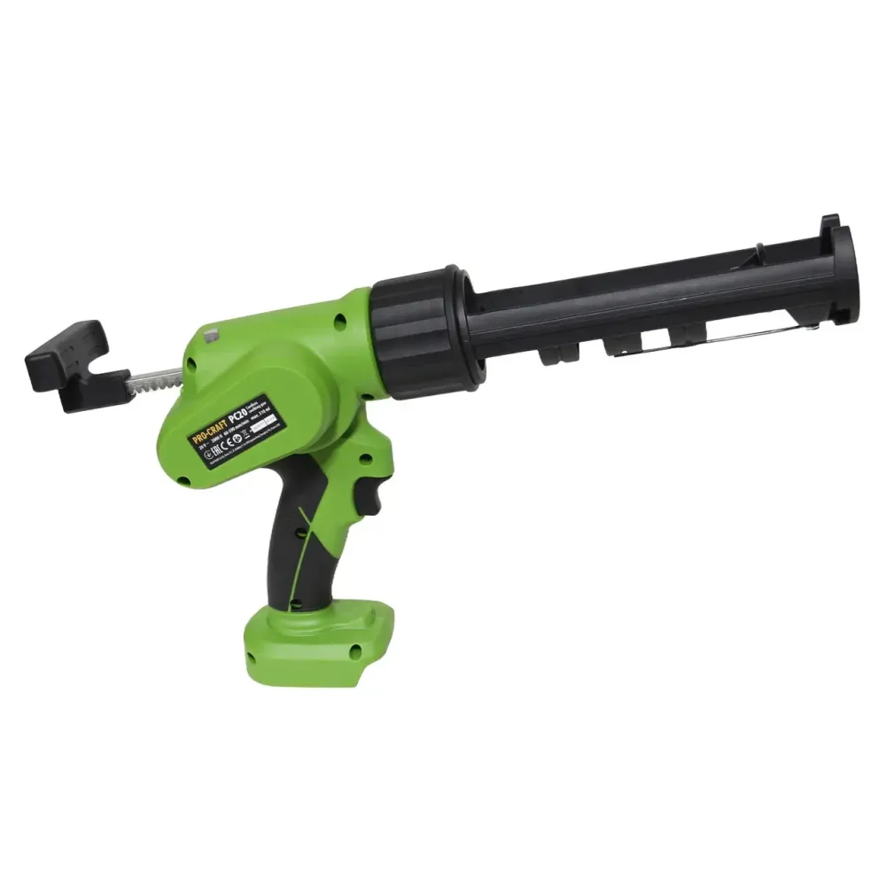 Пістолет для герметика акумуляторний Procraft PC20 без АКБ та ЗП,Акумуляторний пістолет для герметика Львів - фото 5