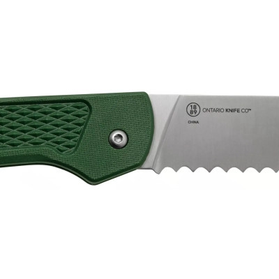 Нож Ontario Knife Camp Plus Bread Green (ON4310) Винница - изображение 3