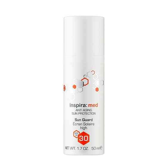 Солнцезащитный антивозрастной крем SPF 30 Anti-Aging Sun Guard Inspira Med 50 мл Киев