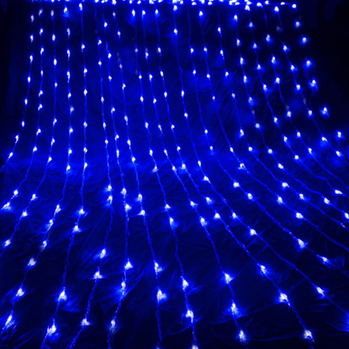 Світлодіодна гірлянда завіса (водоспад) 300 Led 3*3м синя 220V CW-GW-300L33VWFBL ColorWay Житомир - фото 7