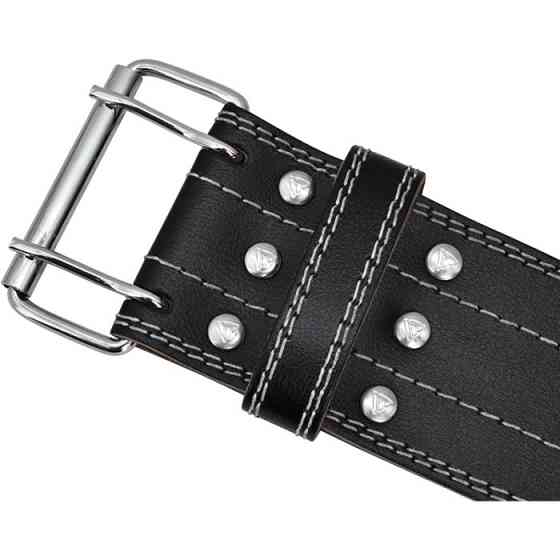 Пояс для важкої атлетики RDX Leather Black/White L Кам'янське