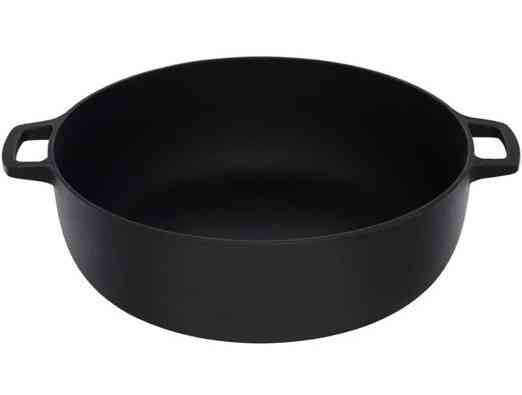 Чавунна Каструля з кришкою для гриля діаметром 22 см Fiskars (1066430) Нержавіюча сталь Нововолинськ