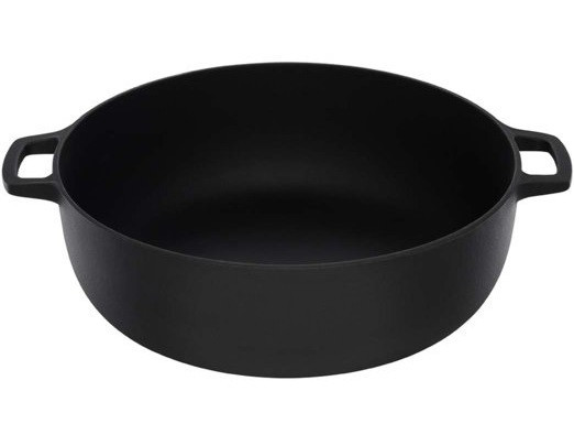 Чавунна Каструля з кришкою для гриля діаметром 22 см Fiskars (1066430) Нержавіюча сталь Нововолинськ - фото 3