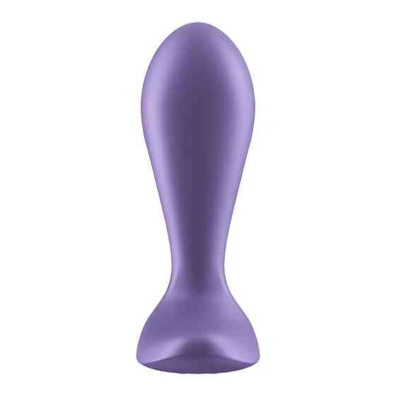 Анальна смарт-пробка з вібрацією Satisfyer Intensity Plug Purple Sex Aura Київ