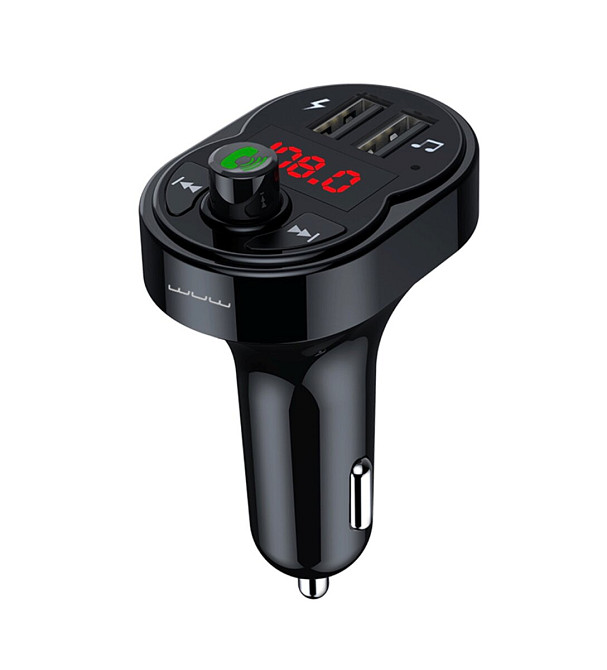 FM-модулятор WUW-C203 black (6972573336937) Київ - фото 1