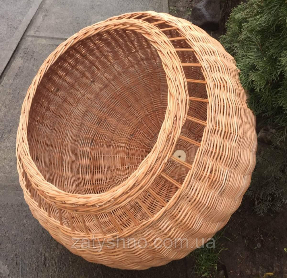 Плетеный светильник | люстра из лозы | дизайнерская плетеная люстра Киев - изображение 1