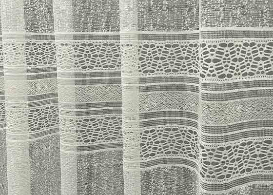 Тюль VR-Textil 1548т Bari Жакард Молочний 300х270 см (42-0470) Київ