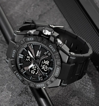 Часы мужские наручные спортивные Skmei 2220 (Черный) Киев