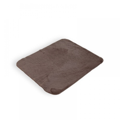 Килимок для підлоги з еко-хутра ТМ Dariana Moonbeam 50*60 см горіховий Житомир - фото 5