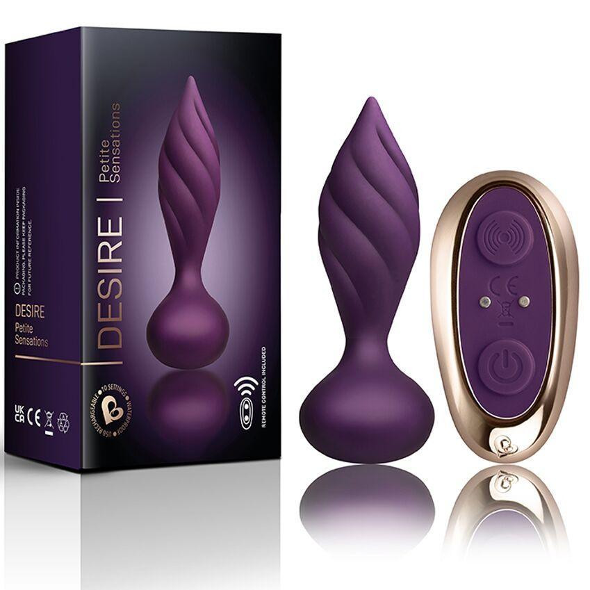 Анальная вибропробка Rocks Off Petite Sensations – Desire Purple Sex Aura Киев - изображение 3