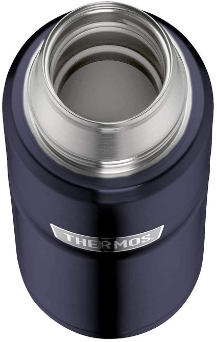 Термос для напоїв з чашкою 470 мл Thermos "King Flask" Midnight Blue (170010) Нержавіюча сталь Нововолинськ - фото 4