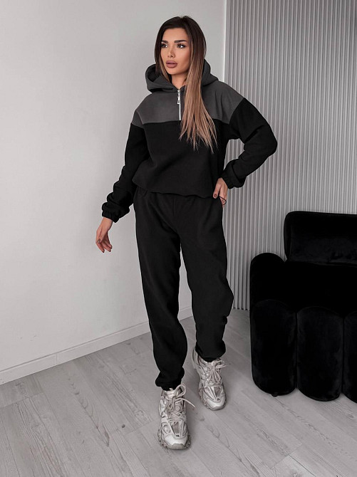 Жіночий теплий костюм (двокольоровий) Одеса - фото 6