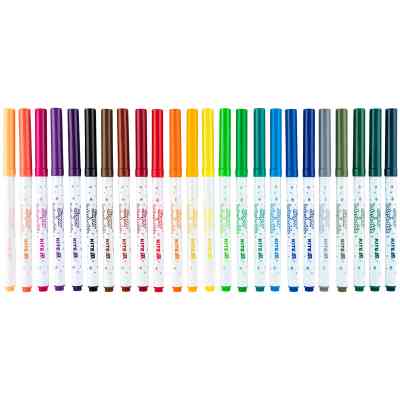 Фломастери Kite Creative Superwashable 24 кольорів (K-1153) Вінниця