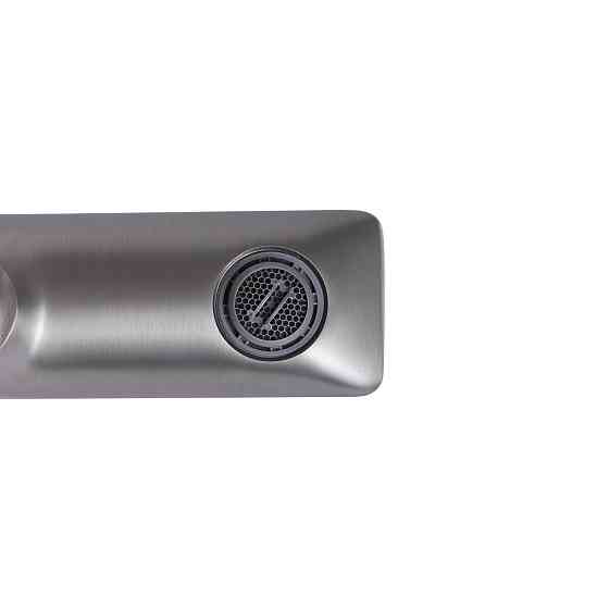 Змішувач для ванни Qtap Presto (з душовим гарнітуром) QTPRE259GRP45584 Graphite Київ