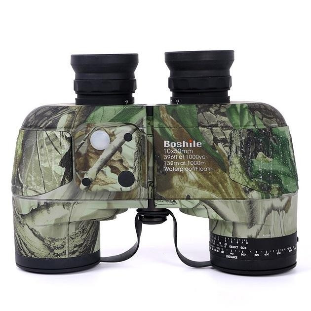 Бинокль Boshile 10X50 Admiral Camo с дальномерной сеткой (Камуфляж) Винница - изображение 1
