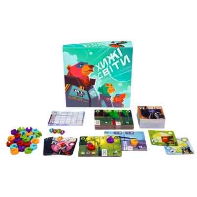 Настільна гра WoodCat Хижі Світи (Wild Space) (укр.) (ВР_ХС) Вінниця