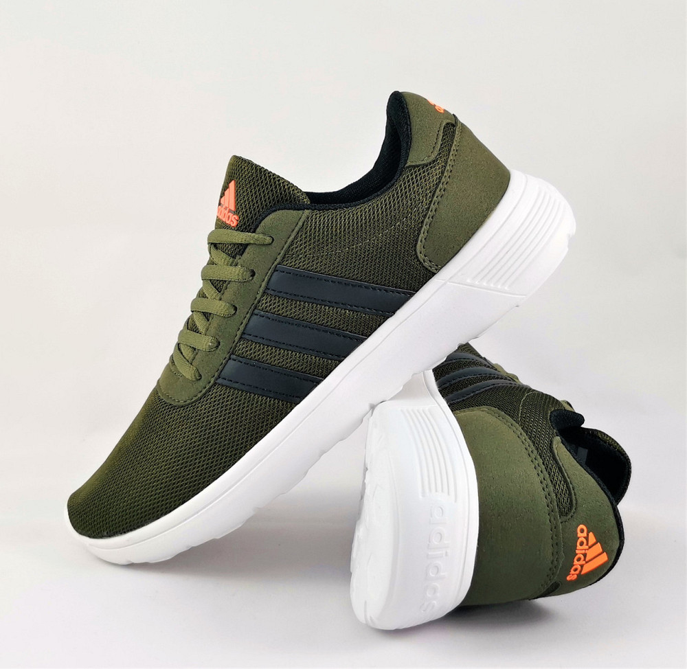 Кросівки Adidas Чоловічі Зелені Хакі Адідас BOOST (розміри: 41,42,44) Відео Огляд Дніпро - фото 5