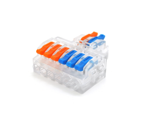 Клеммная колодка с нажимными зажимами 2х6-провода PCT-426 для распределительных коробок, 400V/32A, п Полтава - изображение 1