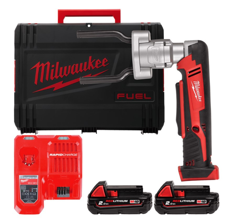 Инструмент для кабельных коннекторов аккумуляторный MILWAUKEE, M18 BSBT-202X (+зар.пр., 2ак.Х 2Ач, HDкейс) Одесса - изображение 1