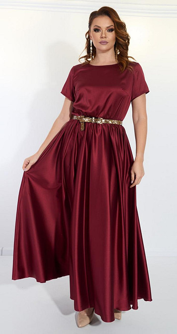 Довга шовкова сукня Київ - фото 2