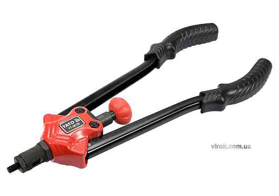 Заклепочник дворучний YATO для нітогайок М3-12 мм, l=360 мм [6/72] Одеса