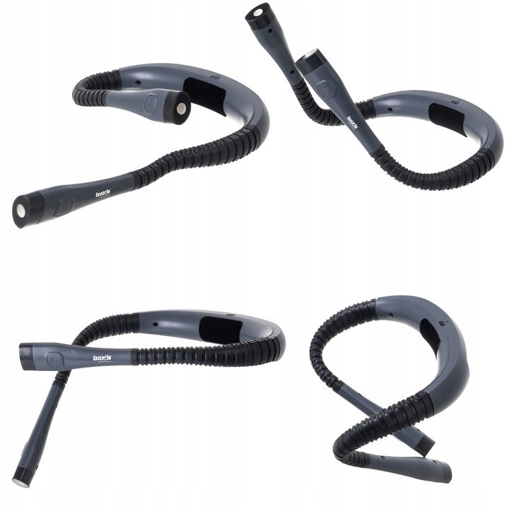 Светодиодная лампа для чтения на шею 3 уровня яркости Izoxis (25675) Нововолынск - изображение 2