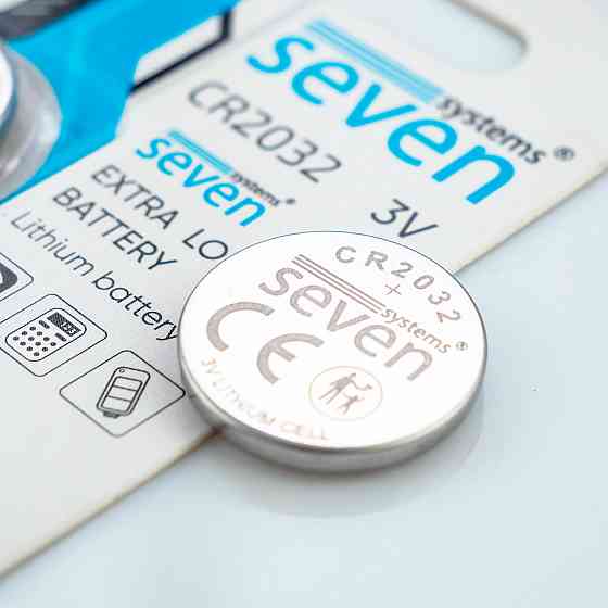 Батарейка SEVEN CR2032 Lithium 3V Київ