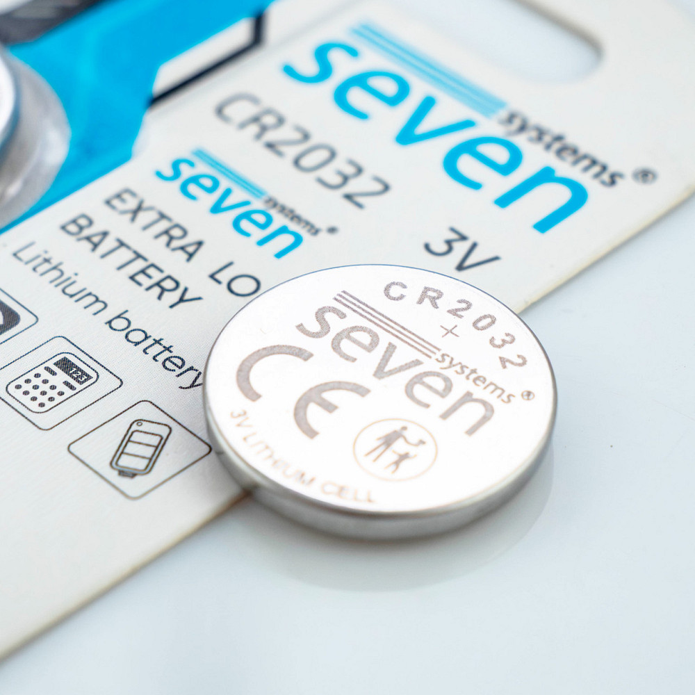 Батарейка SEVEN CR2032 Lithium 3V Київ - фото 6