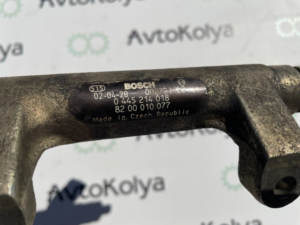 Паливна рейка (рампа форсунок) Renault Espace 2.2 dci 1997-2002 (0445214018) Ковель - изображение 3