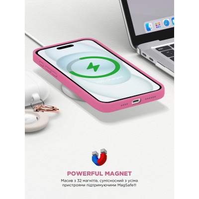 Чехол для мобильного телефона Armorstandart ICON2 MagSafe Apple iPhone 15 Pink (ARM77009) Винница - изображение 9
