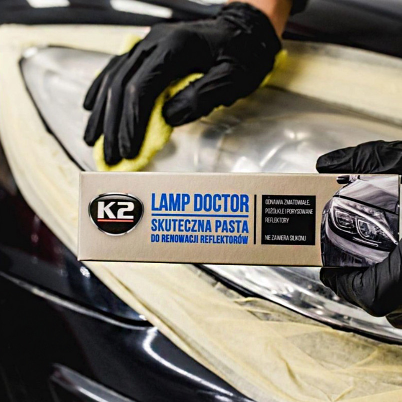 Полироль для фар K2 Lamp Doctor 60г Львов - изображение 2
