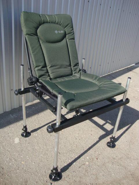 Кресло Фидерное (Карповое) М-Elektrostatyk F3 CUZO (Нагрузка до 120 кг) Зеленый Нововолынск - изображение 2