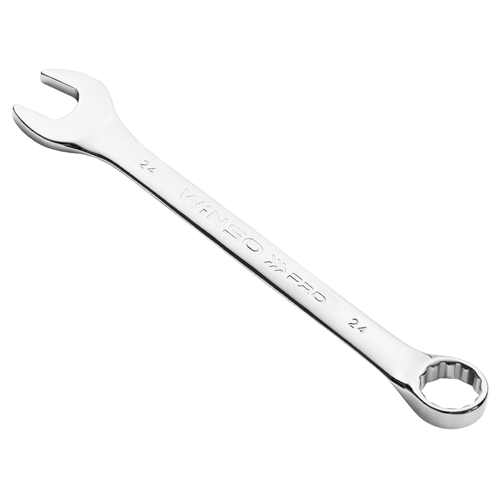 Набір комбінованих ключів WINSO PRO Cr-V, 17 шт (6–24 мм), у чохлі Київ - фото 2