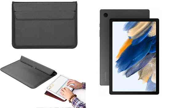 Чохол-конверт VitoCase для Samsung Galaxy Tab A8 10.5 (X200), з функцією підставки для планшета Чорний Київ