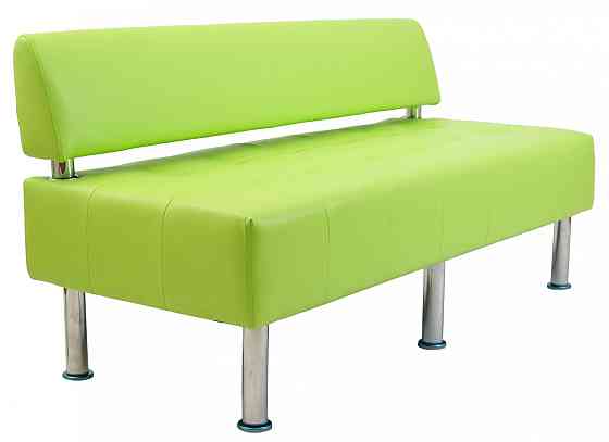 Диван Office Boom двойка со спинкой 1550х650х750 Зеленый Киев