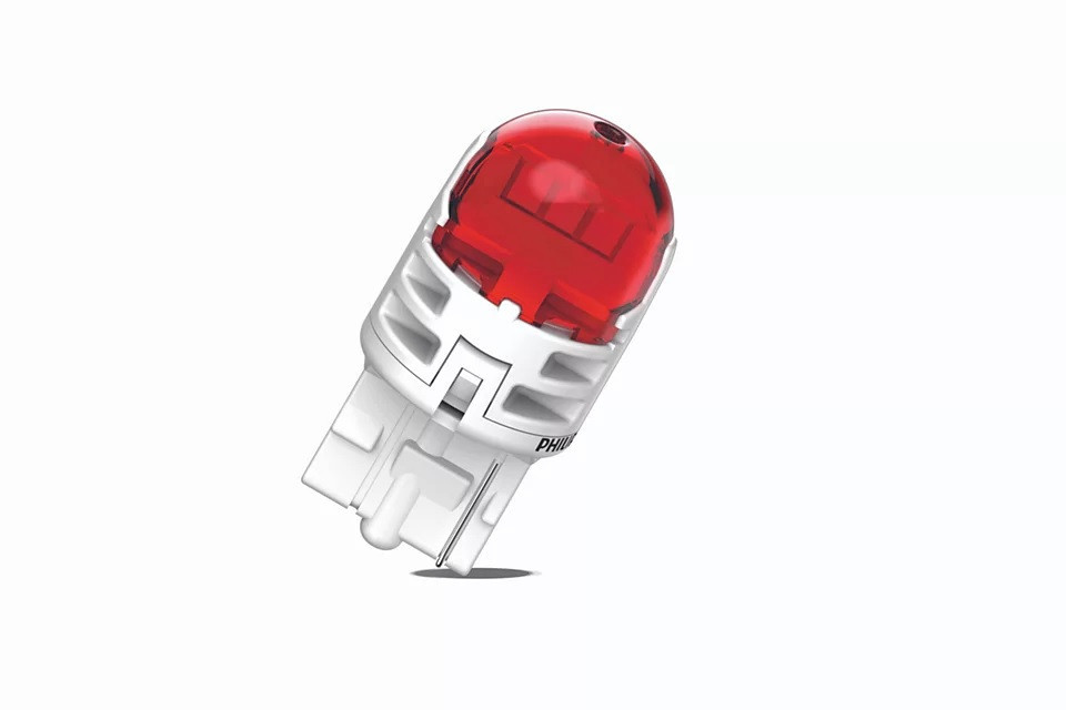 Комплект светодиодных ламп Philips 11065RU60X2 W21W LED Ultinon Pro6000 SI 12V WX3x16d RED Харків - фото 3